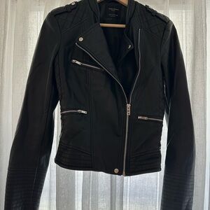 Zara leather jacket